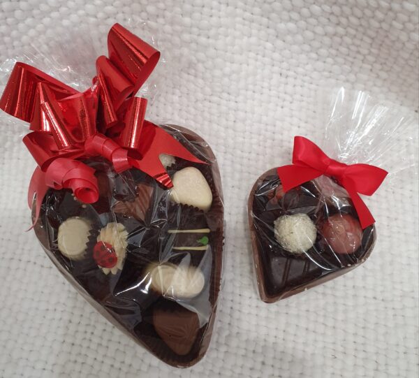 Fremantle Chocolate Factory chocolate hearts with deluxe Truffles