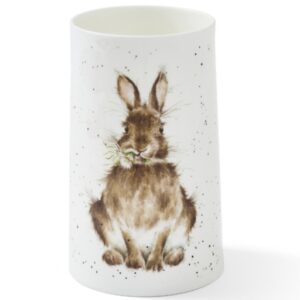 Royal Worcester Wrendale Designs - 17cm/6.75" Rabbit Vase