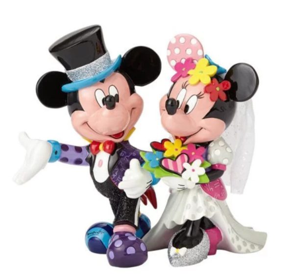 MICKEY & MINNIE MOUSE WEDDING FIGURINE