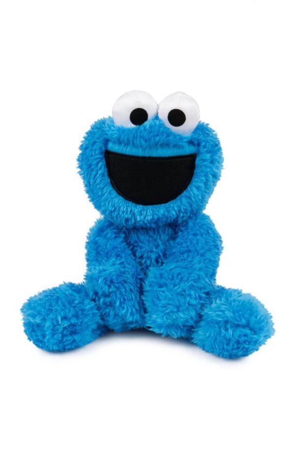 SESAME STREET COOKIE MONSTER TAKE-ALONG BUDDY SOFT TOY