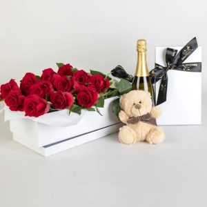 Deluxe Red Rose Gift set.