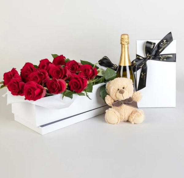 Deluxe Red Rose Gift set.